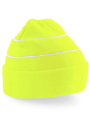 Beechfield Enhanced-Vis Beanie Hat - Yellow